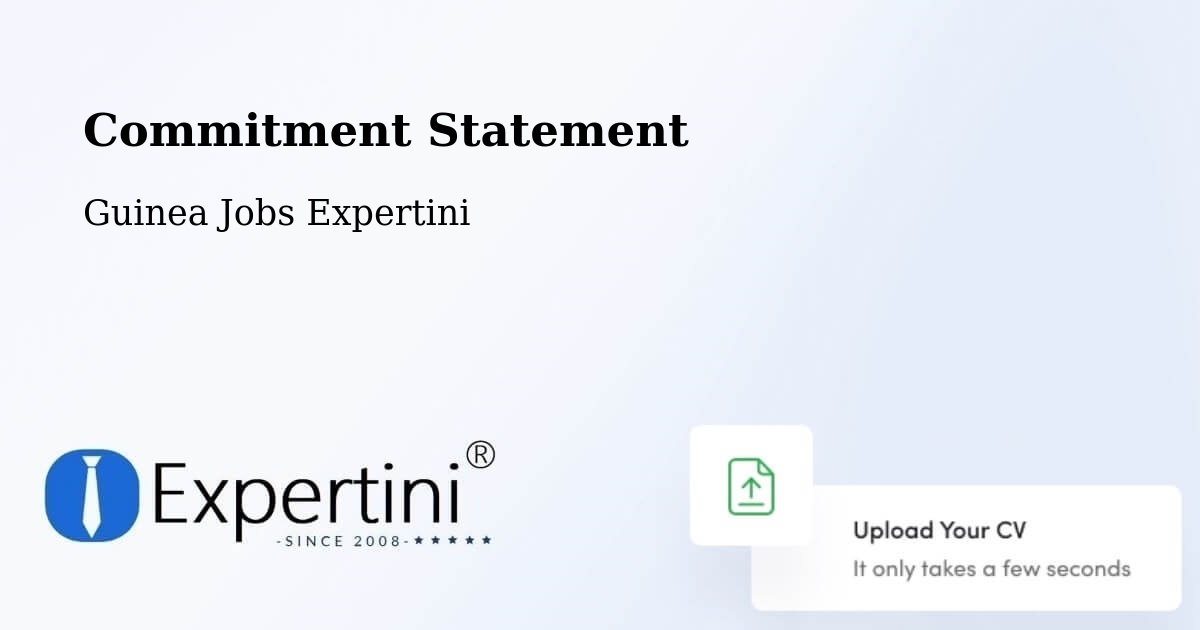 Corporate Commitment – Telimele Prefecture - Guinea Jobs Expertini